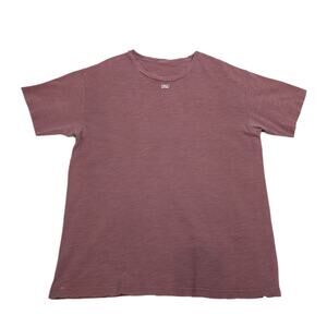 KITH Lightweight JFK Cotton Slub Jersey T-Shirt Pink Size XXL